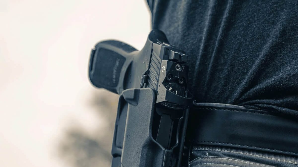 An OWB holster