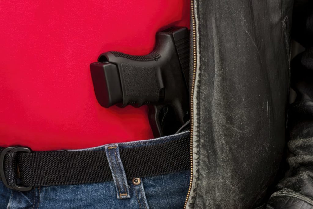 A Man Carrying A Concealed Gun (1)