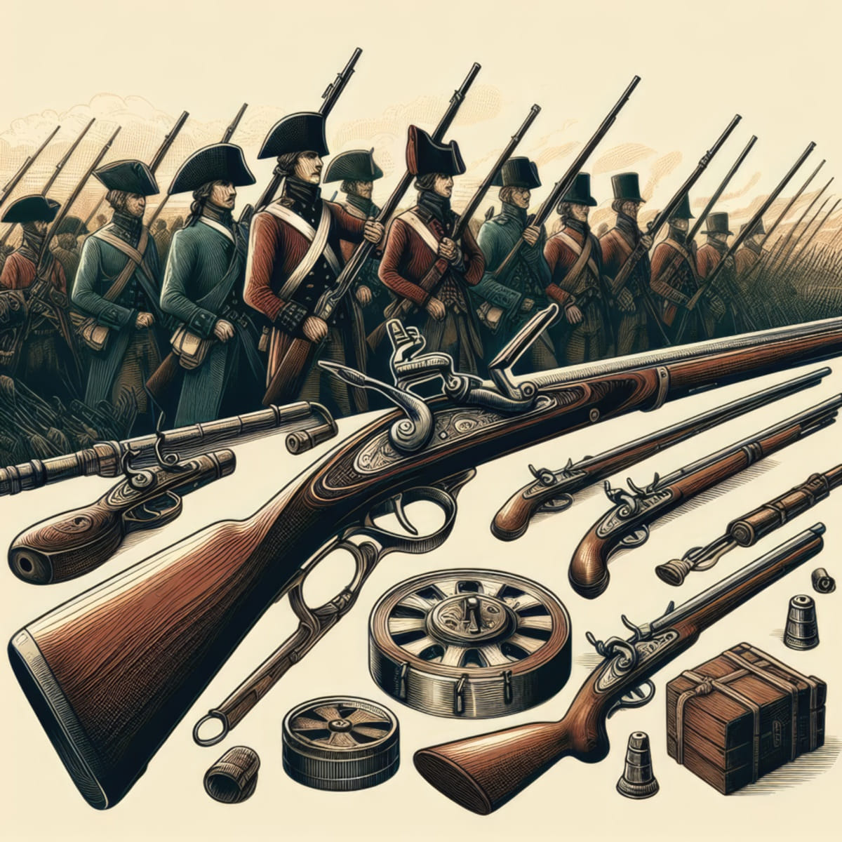 From Flintlocks To Rifles How Firearms Changed The World Giga
